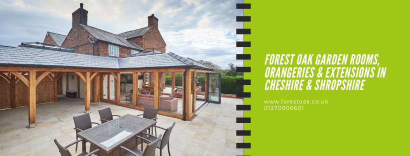 Oak Garden Rooms, Orangeries & Extensions in Cheshire & Shropshire